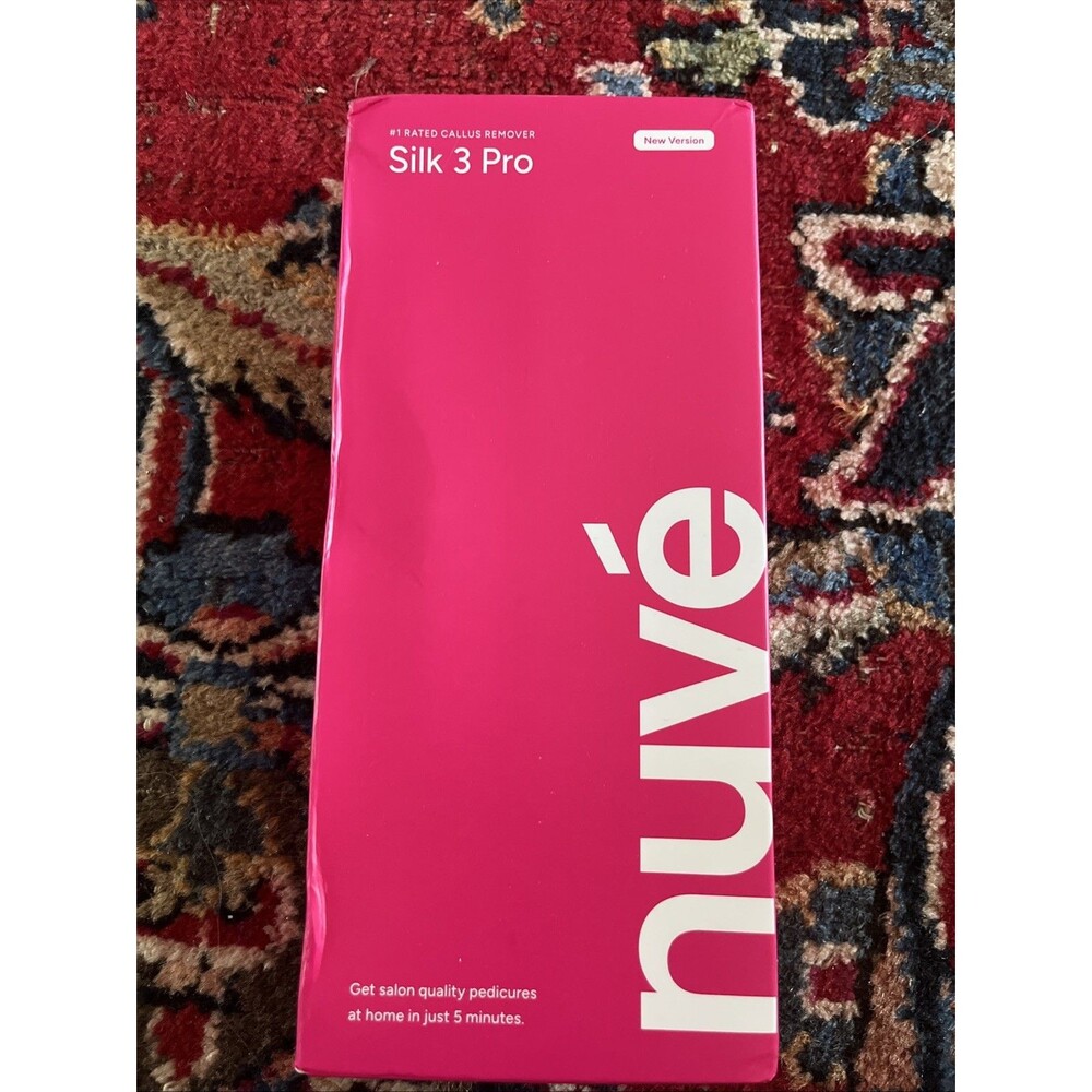 Nuvé Silk Three Pro Callus Remover Salon Quality Pedicures At Home In Five Minut